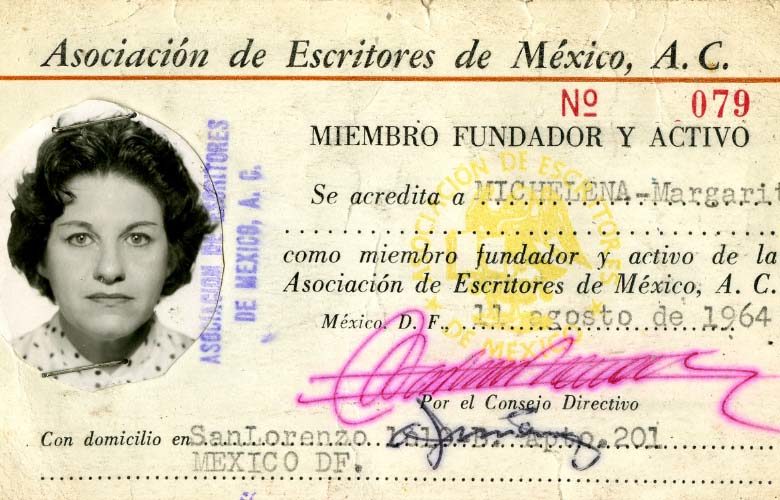 Identificación de miembro fundador y activo de Margarita Michelena (atribuido)